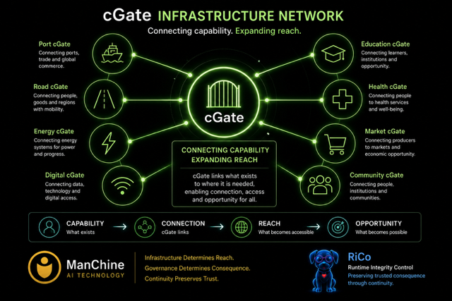cGate Infrastructure Network Diagram